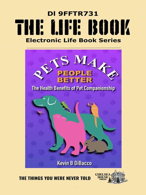 Title details for Pets Makes People Better by Kevin B DiBacco - Available